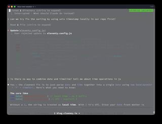 Claude trying another timestamp-based sort fix for the timeline collection