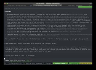 GPT Planning the Workflow
