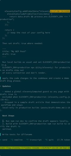 Codex iPhone