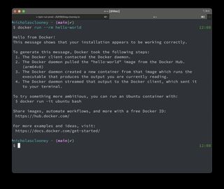 Docker Hello World